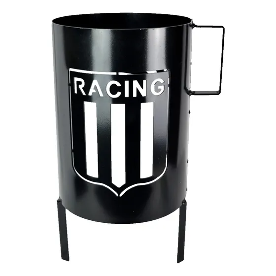 Fogonero Escudo Cuadros Futbol Infiernillo Brasero - Racing