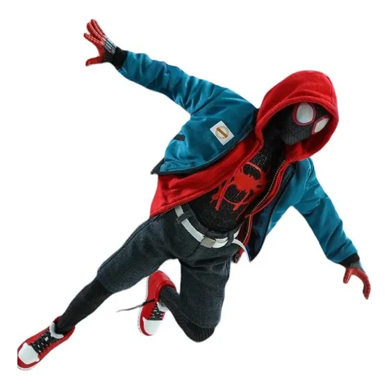 Miles Morales Spiderman Into Spider-verse Hot Toys Mms567