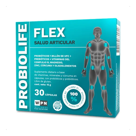 Wpn Probiolife Flex Suplemento Dietario Salud Articular 30u