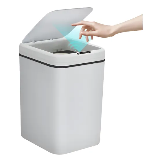 Lixeira Inteligente Sensor Automático 12l Cozinha/banheiro