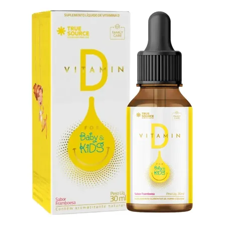 True Source Vitamina D Líquido 30mL 200ui
