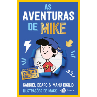 As Aventuras De Mike: Edição De Colecionador, De Dearo, Gabriel. Editorial Outro Planeta, Capa Dura Em Português, 2021 As Aventuras De Mike: Edição De Colecionador, De Dearo, Gabriel. Editorial Outro Planeta, Capa Dura Em Português, 2021
