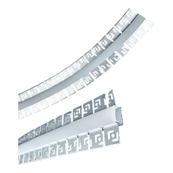 Perfil Aluminio Flexible Para Cinta Led 13mm 2mts Bj Light