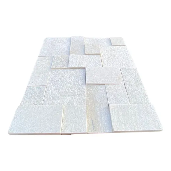 Mosaico Pedra São Tomé Variadinho Branco Nova Lima Contagem