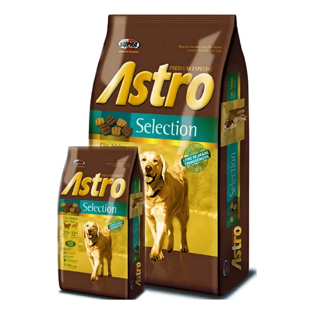 Astro Premium Selection 15kg+ 2kg Con Bravo Biscuits