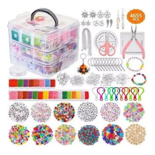 Kit De Miçangas Completo Para Fabricação De Joias Pulseiras Kit De Miçangas Completo Para Fabricação De Joias Pulseiras