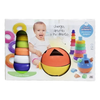 Torre Apilable Encastre 3 En 1 Mis Primeros Juegos New Plast Torre Apilable Encastre 3 En 1 Mis Primeros Juegos New Plast