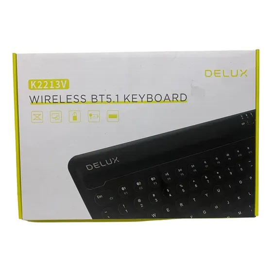 Teclado Inalambrico Marca Delux K2213v