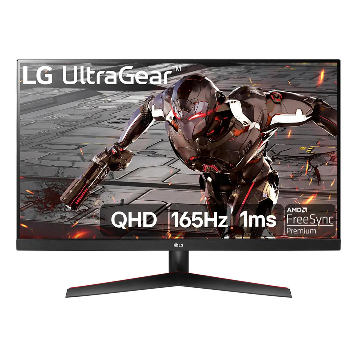 Monitor Gamer LG UltraGear 32" QHD 165Hz 1ms – 32GN600