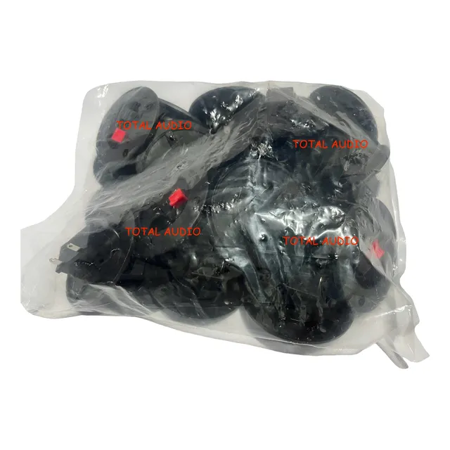25 Conector Push Para Bocinas Bafle Cajon  Redondo 7cm 