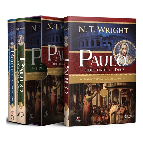 Box Paulo E A Fidelidade De Deus - As Origens Cristãs E A Questão De Deus - N. T. Wright, De N.t. Wright. Única, Vol. Único. Editorial Edifique, Capa Dura, Edição 1a Edição Em Português, 2024