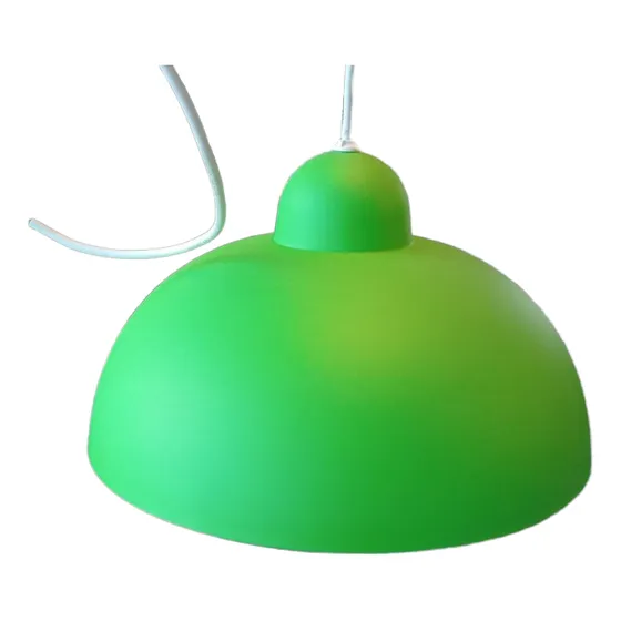 Colgante Aplique P/ Techo Policarbonato Verde Manzana Oferta