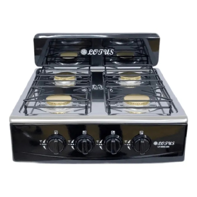 Cocina Lotus 4 Hornillas Cromada