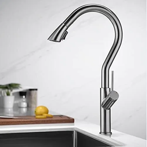 Grifo Fregadero Cocina Para Bar Comercial Granja Cromo