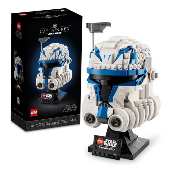 Lego Star Wars Captain Rex Helmet Set 75349, The Clone War