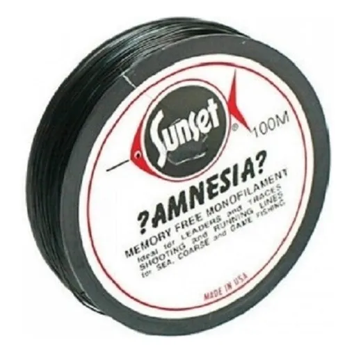 Nylon Tanza Sunset Amnesia X 100 Mts. 8 Lbs 3,6 Kg Pesca Color Invisible