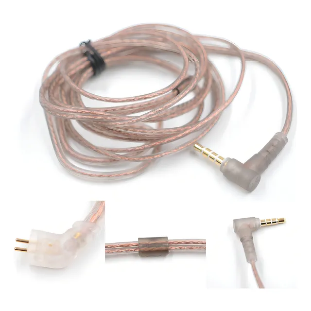 Cable Kz tipo B sin micrófono ZST/ZS10/ZSR/ZSTX/ES4/ES3