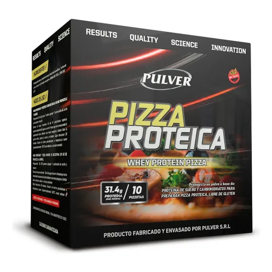 Pizza Proteica Pizzetas Comida Saludable Sin Tacc - Pulver