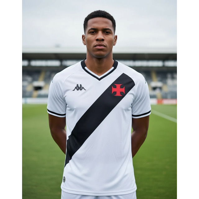 Nova Camisa Vasco Da Gama Ii Oficial 2025/26 Masculina Nova Camisa Vasco Da Gama Ii Oficial 2025/26 Masculina
