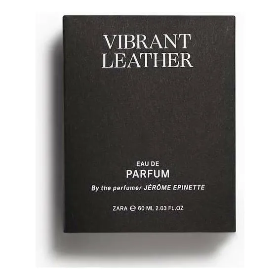 Perfume Masculino Zara Vibrant Leather EDP 100 ml