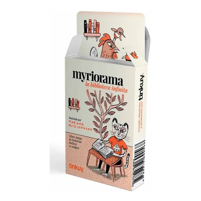 Myriorama La Biblioteca Infinita - Juego De Mesa - Tinkuy