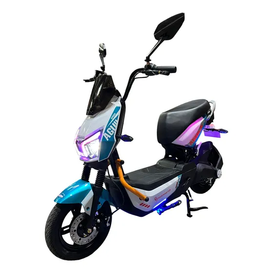 Bicicleta Moto Eléctrica Roadmaster Águila 50kmh 1200watts Color Blanco Naranja Verde