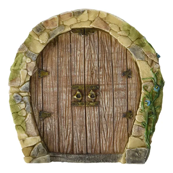 Top Collection Puerta Casa Gnomo Diseño Hada Miniatura