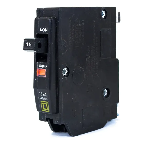 Pastilla Square D 15 Amp. Qo115 (pack 2pz)