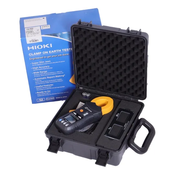 Pinza Hioki Ft6381 C/ Bluetooth Y Memoria 2000 Pts