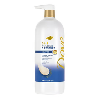 Dove Shampoo Formula 5 En 1 Nourish & Restore De 1 Litro Dove Shampoo Formula 5 En 1 Nourish & Restore De 1 Litro