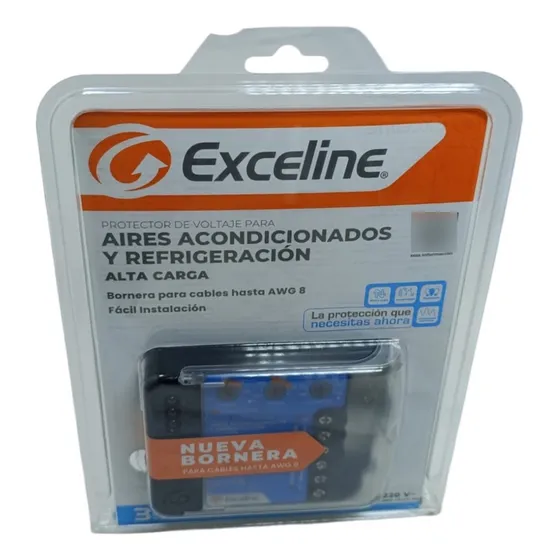Protector De Voltaje 220v Alta Carga 48.000 Btu