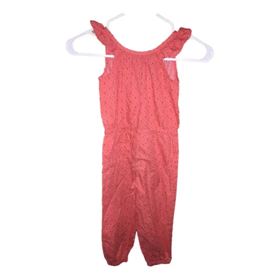 Body Braga Niña Jumpsuit Roja Baby Gap Talla 5 Original