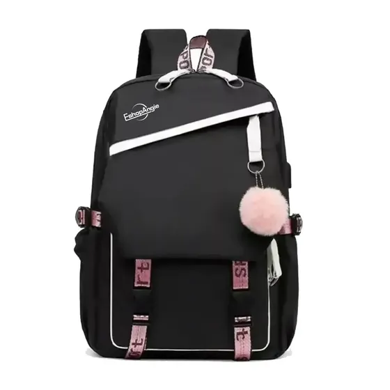 Mochila Urbana Bolso Escolar Juvenil Con Interfaz Usb Aux | Cuotas sin interés