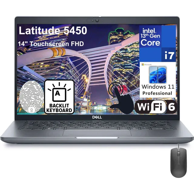 Laptop De Negocios Dell Latitude 5450 14  Pantalla Táctil