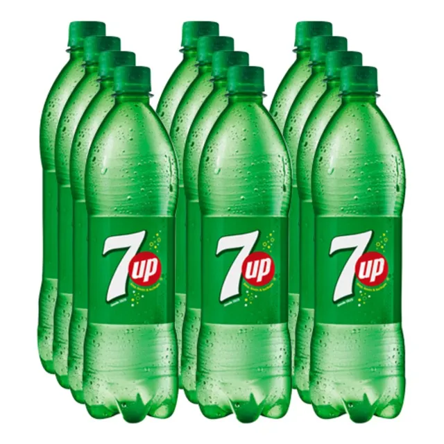 7 UP Sin Azucar lima limón en botella 0.5 l pack x 12