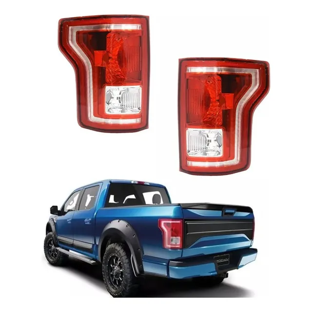 Par Calavera Ford Lobo 2015 2016 2017 F150 F250 Con Focos