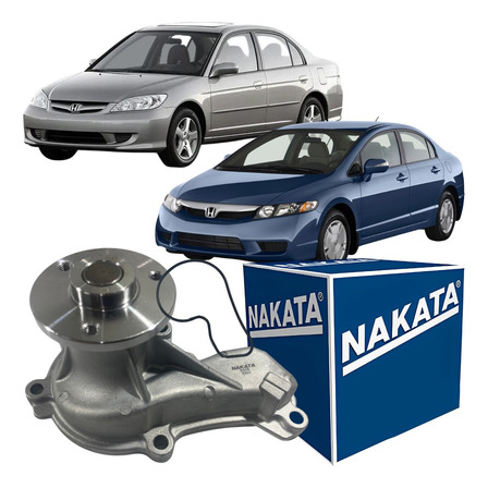 Bomba Água Original Nakata Honda New Civic 2006 À 2012 Bomba Água Original Nakata Honda New Civic 2006 À 2012