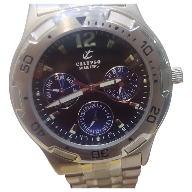 Reloj Calypso De Hombre , Acero Original Modelo 5112