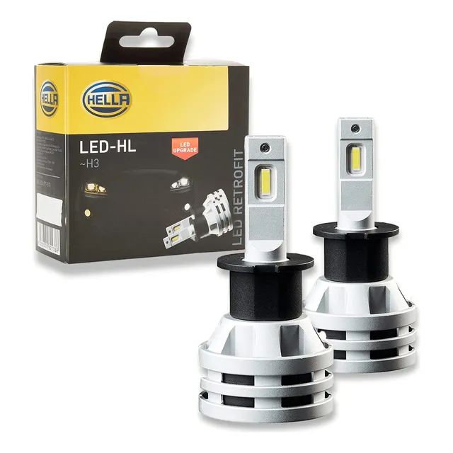Bombilla Led Antiniebla H3 - Luz Blanca Fria 6500 K Para 2