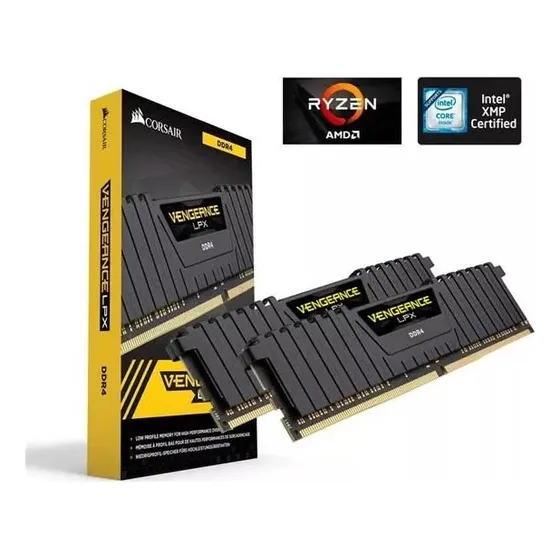 Memoria Ram Gaming Corsair 16gb (2x8) Ddr4 3200mhz Para Pc