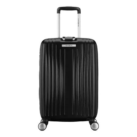 Mala De Viagem Quartz Samsonite Pequena Preta Lisa
