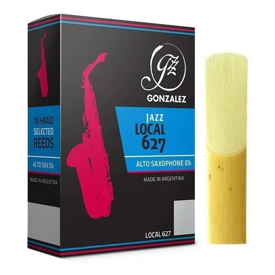 Palheta Para Gonzalez Sax Alto Jazz Local 627 - Escolha O Nº