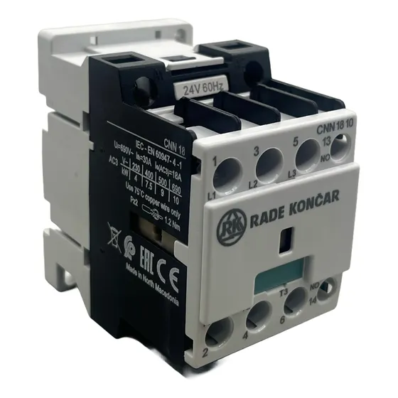 Contactor Cnn 18 Rade Koncar 18a 220v/60hz