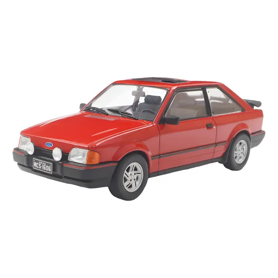 Ford Escort Xr3 Vermelho 1987 Califórnia Classics 1/24