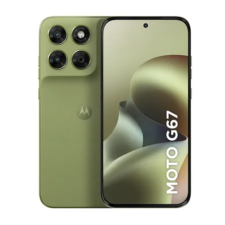 Smartphone Motorola Moto G67 5g - 256gb 4gb Ram + 8gb Ram Boost, Camera 50mp Sony Lytia 600, Tela 1.5k Extreme Amoled 120hz, Ultrarresistente - Verde Claro