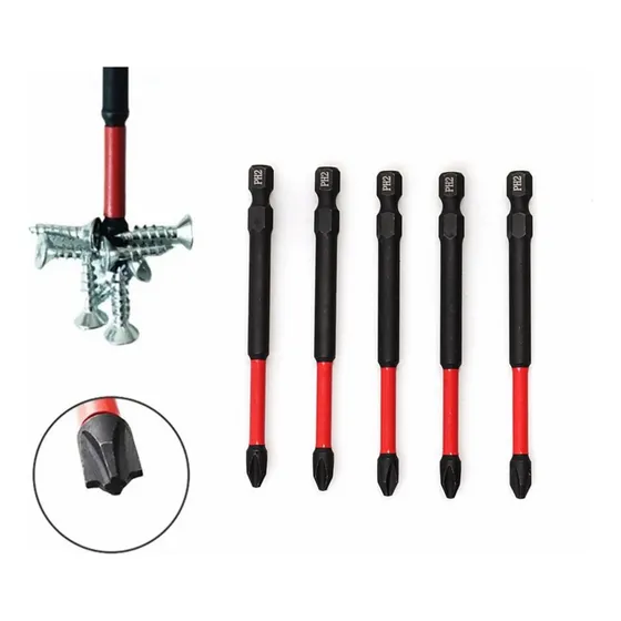 Display De 5 Puntas Impacto Para Milwaukee Ph2 X 90mm