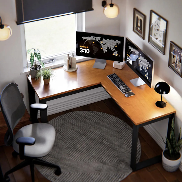 Mesa Para Pc Em L Escrivaninha De Canto Computador Ou Notebook Casa Home Office Gamer Estu... Mesa Para Pc Em L Escrivaninha De Canto Computador Ou Notebook Casa Home Office Gamer Estu...