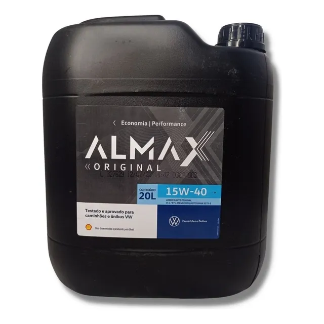 Balde Óleo Motor 15w40 Shell Rimula R3 Extra Ci 4 20 Litros