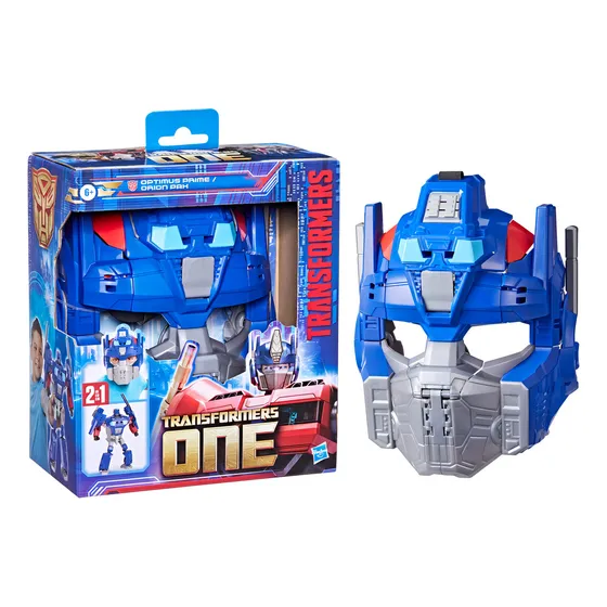 Figura Y Máscara Transformers One Optimus Prime