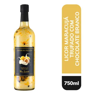 Licor Da PaixĂŁo MaracujĂĄ Trufado Com Chocolate Branco 750ml Licor Da PaixĂŁo MaracujĂĄ Trufado Com Chocolate Branco 750ml